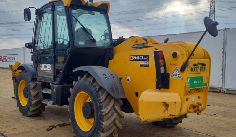 2017 JCB 540-140 Hi Viz Telehandlers For Auction: Leeds – 5th, 6th, 7th & 8th March 2025 @ 8:00am full