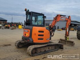 2016 Hitachi ZX55U-5A CLR Mini Excavators For Auction: Leeds – 5th, 6th, 7th & 8th March 2025 @ 8:00am full