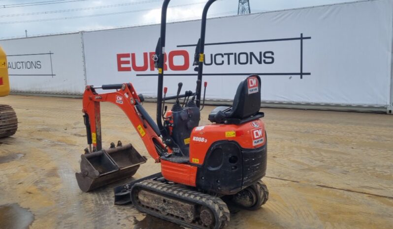 2020 Kubota KX008-3 Micro Excavators For Auction: Leeds – 5th, 6th, 7th & 8th March 2025 @ 8:00am full