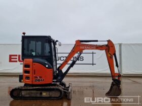 2016 Hitachi ZX26U-5A CR Mini Excavators For Auction: Dromore – 21st & 22nd February 2025 @ 9:00am For Auction on 2025-02-22 full