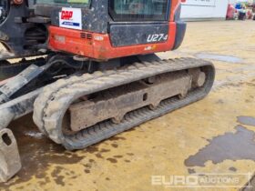 2016 Kubota U27-4 Mini Excavators For Auction: Leeds – 5th, 6th, 7th & 8th March 2025 @ 8:00am full