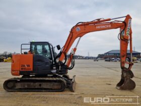 2019 Hitachi ZX85USB-5A 6 Ton+ Excavators For Auction: Leeds – 5th, 6th, 7th & 8th March 2025 @ 8:00am full