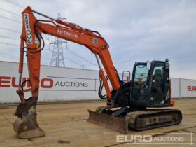 2019 Hitachi ZX85USB-5A 6 Ton+ Excavators For Auction: Leeds – 5th, 6th, 7th & 8th March 2025 @ 8:00am