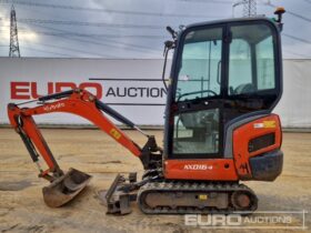 2015 Kubota KX016-4 Mini Excavators For Auction: Leeds – 5th, 6th, 7th & 8th March 2025 @ 8:00am full