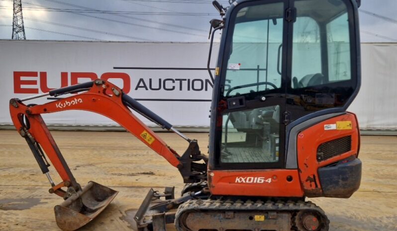 2015 Kubota KX016-4 Mini Excavators For Auction: Leeds – 5th, 6th, 7th & 8th March 2025 @ 8:00am full