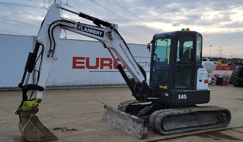 2018 Bobcat E45 Mini Excavators For Auction: Leeds – 5th, 6th, 7th & 8th March 2025 @ 8:00am