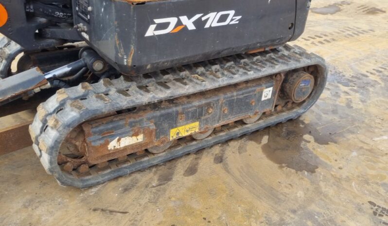 2022 Doosan DX10Z Mini Excavators For Auction: Leeds – 5th, 6th, 7th & 8th March 2025 @ 8:00am full