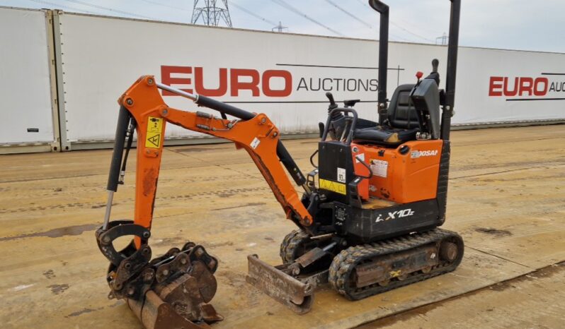 2020 Doosan DX10Z Mini Excavators For Auction: Leeds – 5th, 6th, 7th & 8th March 2025 @ 8:00am