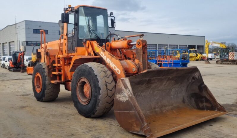 Daewoo MG 300-V Wheeled Loaders For Auction: Leeds – 5th, 6th, 7th & 8th March 2025 @ 8:00am full