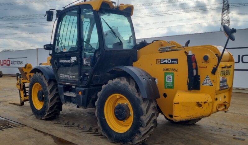 2018 JCB 540-140 Hi Viz Telehandlers For Auction: Leeds – 5th, 6th, 7th & 8th March 2025 @ 8:00am full