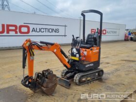 2022 Doosan DX10Z Mini Excavators For Auction: Leeds – 5th, 6th, 7th & 8th March 2025 @ 8:00am