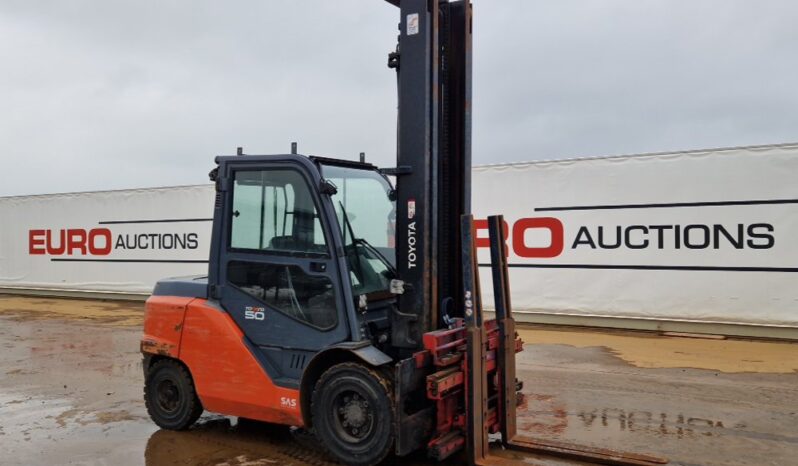 Toyota 40-8FD50N Forklifts For Auction: Dromore – 21st & 22nd February 2025 @ 9:00am For Auction on 2025-02-22 full