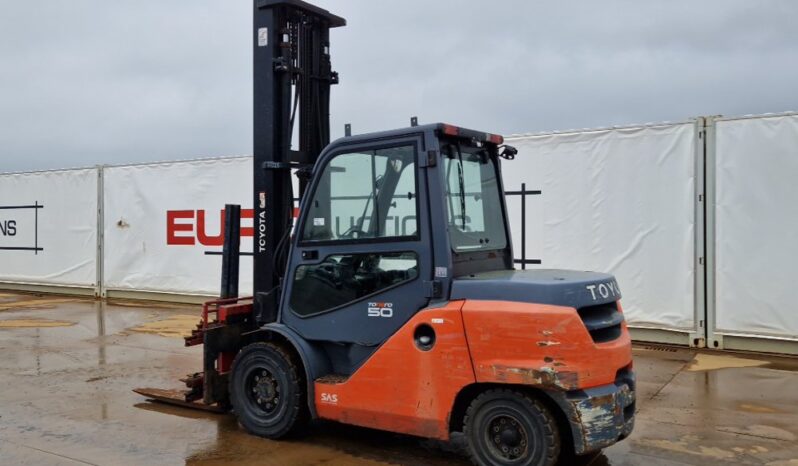 Toyota 40-8FD50N Forklifts For Auction: Dromore – 21st & 22nd February 2025 @ 9:00am For Auction on 2025-02-22 full