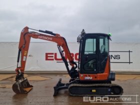 2022 Hitachi ZX38U-6 CLR Mini Excavators For Auction: Dromore – 21st & 22nd February 2025 @ 9:00am For Auction on 2025-02-22 full