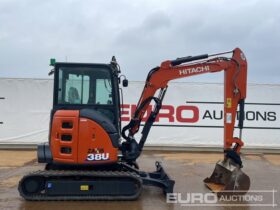 2022 Hitachi ZX38U-6 CLR Mini Excavators For Auction: Dromore – 21st & 22nd February 2025 @ 9:00am For Auction on 2025-02-22 full