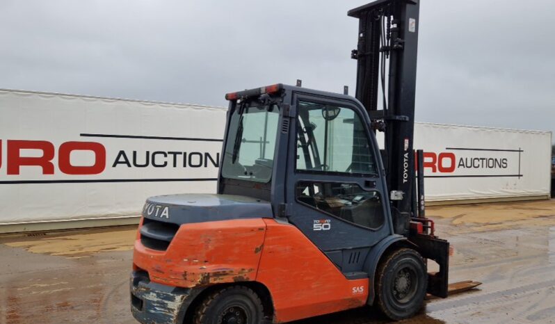 Toyota 40-8FD50N Forklifts For Auction: Dromore – 21st & 22nd February 2025 @ 9:00am For Auction on 2025-02-22 full