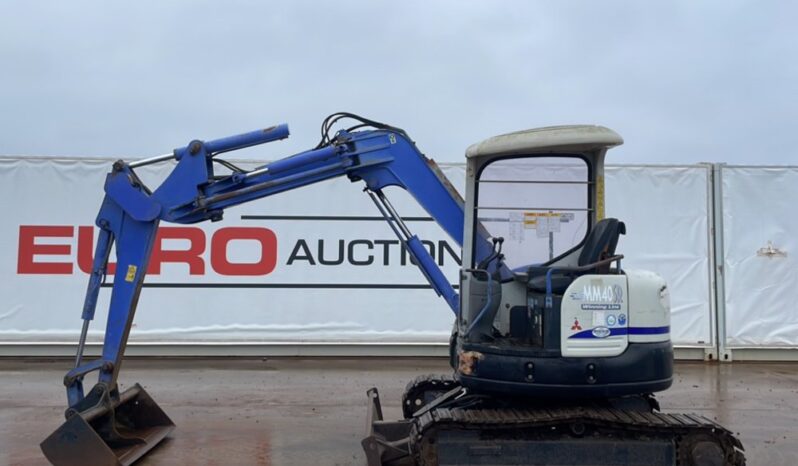 Mitsubishi MM40SR-3 Mini Excavators For Auction: Dromore – 21st & 22nd February 2025 @ 9:00am For Auction on 2025-02-22 full