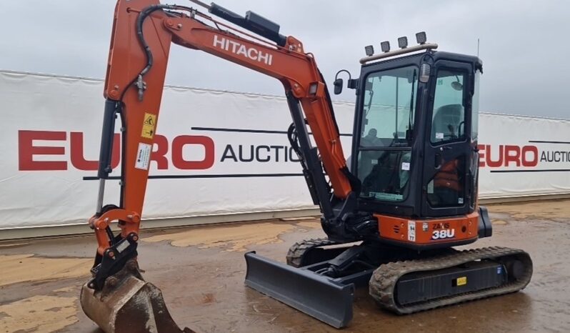 2022 Hitachi ZX38U-6 CLR Mini Excavators For Auction: Dromore – 21st & 22nd February 2025 @ 9:00am For Auction on 2025-02-22