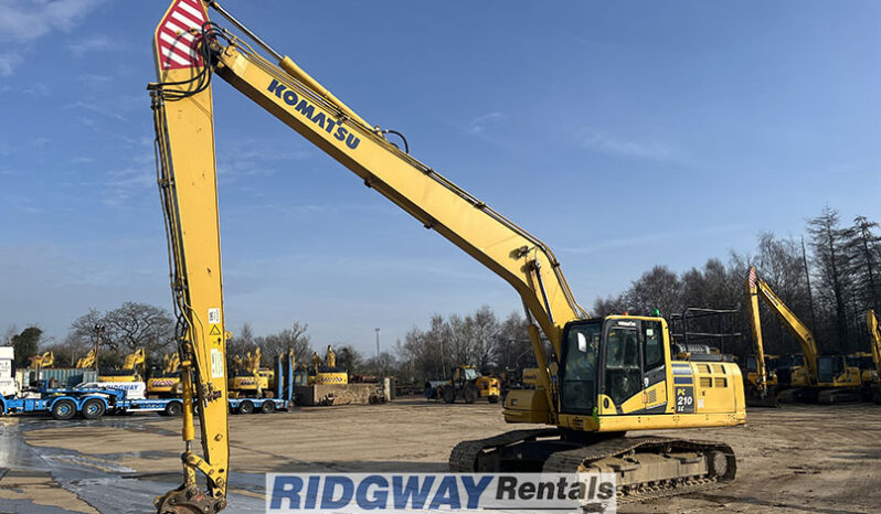 Komatsu PC210 Long Reach for sale full