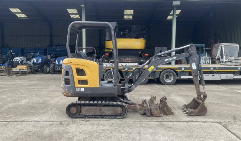 VOLVO EC18D DIGGER full