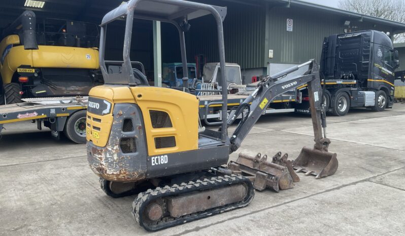 VOLVO EC18D DIGGER full