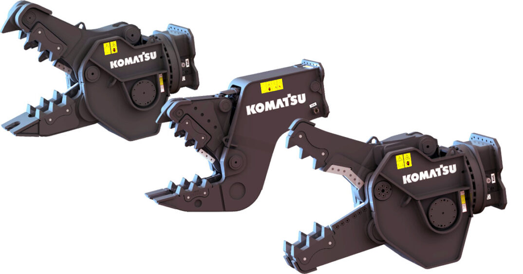 Komatsu Demolition attachments Launch February 2025