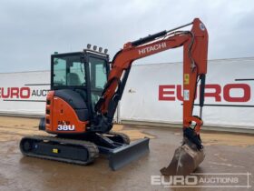 2022 Hitachi ZX38U-6 CLR Mini Excavators For Auction: Dromore – 21st & 22nd February 2025 @ 9:00am For Auction on 2025-02-22 full