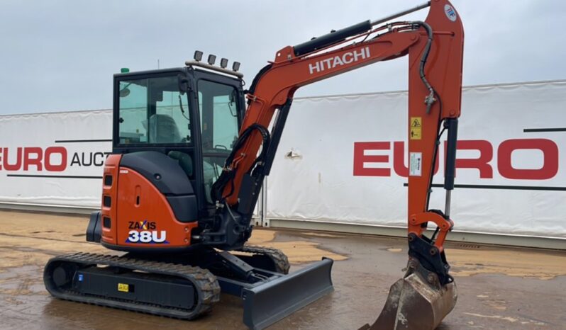 2022 Hitachi ZX38U-6 CLR Mini Excavators For Auction: Dromore – 21st & 22nd February 2025 @ 9:00am For Auction on 2025-02-22 full