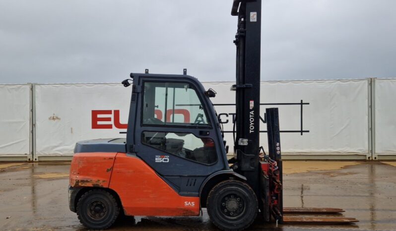 Toyota 40-8FD50N Forklifts For Auction: Dromore – 21st & 22nd February 2025 @ 9:00am For Auction on 2025-02-22 full