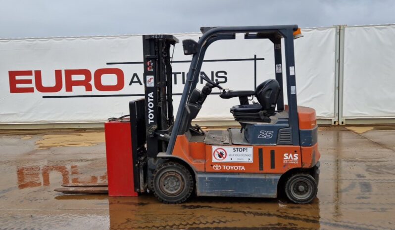 Toyota 7FBM26 Forklifts For Auction: Dromore – 21st & 22nd February 2025 @ 9:00am For Auction on 2025-02-22 full