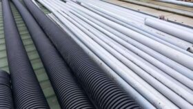 Bag of 100mm Ducting/ Pipework. No VAT On Hammer For Auction on 2025-02-20 For Auction on 2025-02-20 full