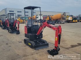 Unused 2024 JPC HT12 Micro Excavators For Auction: Leeds – 5th, 6th, 7th & 8th March 2025 @ 8:00am full