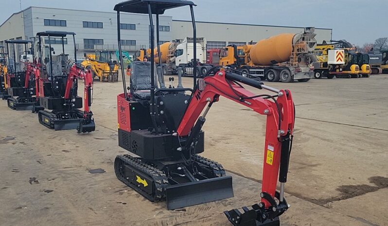 Unused 2024 JPC HT12 Micro Excavators For Auction: Leeds – 5th, 6th, 7th & 8th March 2025 @ 8:00am full