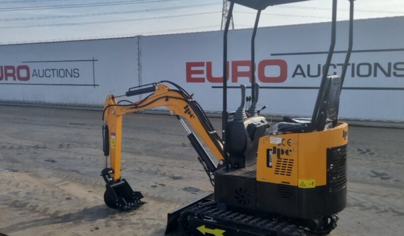 Unused 2024 JPC HT12 Micro Excavators For Auction: Leeds – 5th, 6th, 7th & 8th March 2025 @ 8:00am full