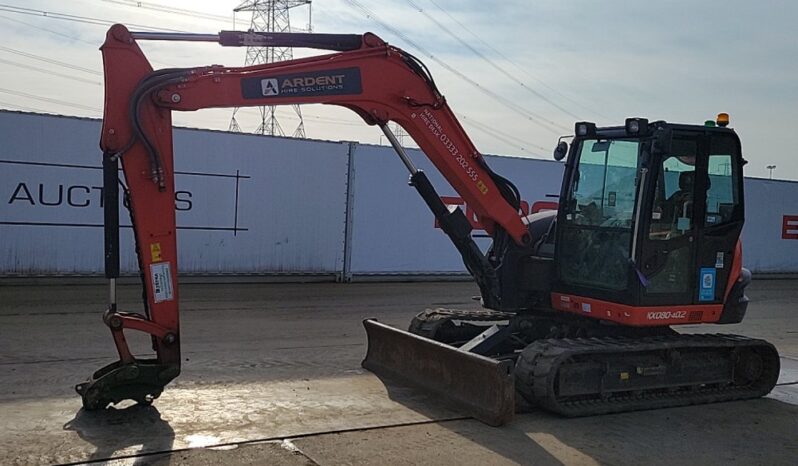 2020 Kubota KX080-4A2 6 Ton+ Excavators For Auction: Leeds – 5th, 6th, 7th & 8th March 2025 @ 8:00am