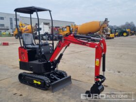 Unused 2024 JPC HT12 Micro Excavators For Auction: Leeds – 5th, 6th, 7th & 8th March 2025 @ 8:00am full