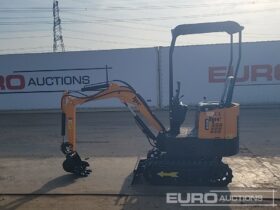 Unused 2024 JPC HT12 Micro Excavators For Auction: Leeds – 5th, 6th, 7th & 8th March 2025 @ 8:00am full