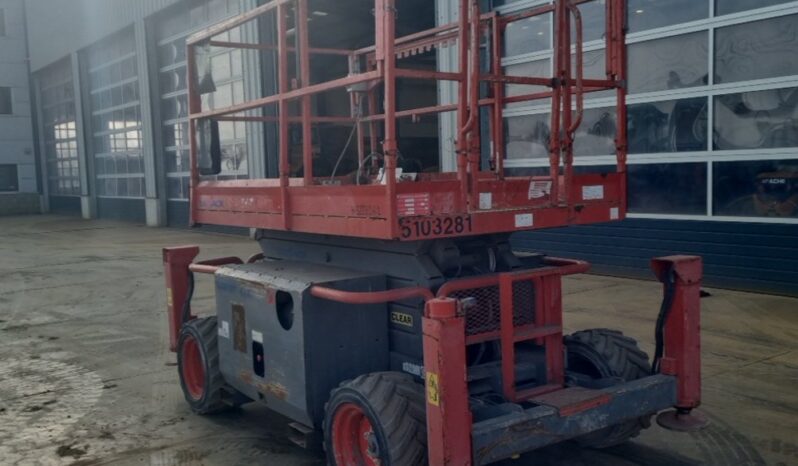 SkyJack 4×4 Diesel/Electric Scissor Lift, 11.7m Working Height, 454kg Platform Capacity, Extending Deck, Stabilisers (Fuel Problems) Manlifts For Auction: Leeds – 5th, 6th, 7th & 8th March 2025 @ 8:00am