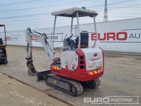 2021 Takeuchi TB216 Mini Excavators For Auction: Leeds – 5th, 6th, 7th & 8th March 2025 @ 8:00am full