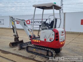 2021 Takeuchi TB216 Mini Excavators For Auction: Leeds – 5th, 6th, 7th & 8th March 2025 @ 8:00am full