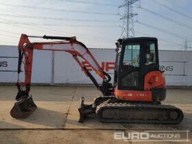 2016 Kubota U48-4 Mini Excavators For Auction: Leeds – 5th, 6th, 7th & 8th March 2025 @ 8:00am full