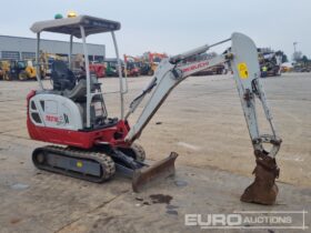 2021 Takeuchi TB216 Mini Excavators For Auction: Leeds – 5th, 6th, 7th & 8th March 2025 @ 8:00am full