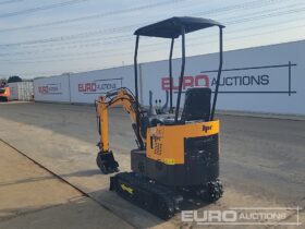 Unused 2024 JPC HT12 Micro Excavators For Auction: Leeds – 5th, 6th, 7th & 8th March 2025 @ 8:00am full