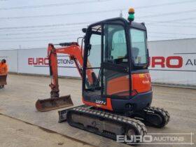 2016 Kubota U27-4 Mini Excavators For Auction: Leeds – 5th, 6th, 7th & 8th March 2025 @ 8:00am full