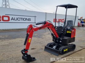 Unused 2024 JPC HT12 Micro Excavators For Auction: Leeds – 5th, 6th, 7th & 8th March 2025 @ 8:00am