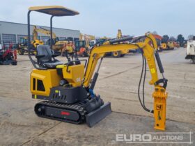 Unused 2024 Shandong HKW-12 Micro Excavators For Auction: Leeds – 5th, 6th, 7th & 8th March 2025 @ 8:00am full