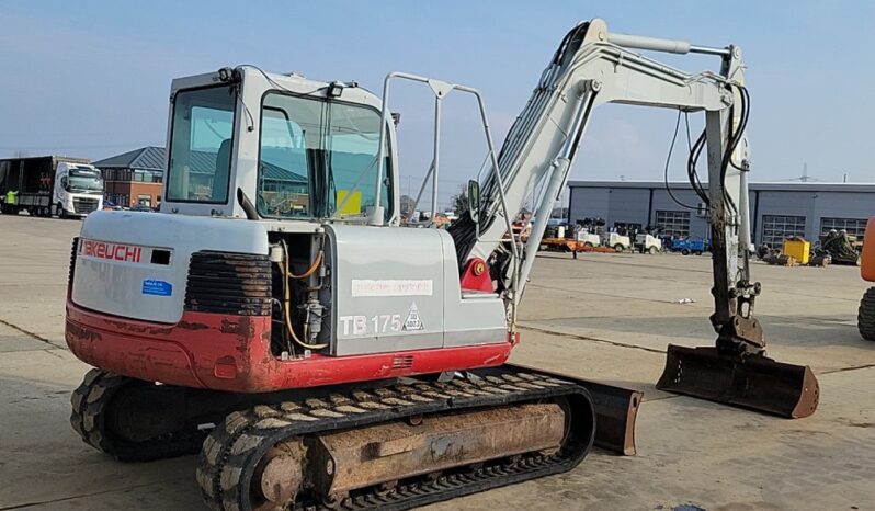 2011 Takeuchi TB175 6 Ton+ Excavators For Auction: Leeds – 5th, 6th, 7th & 8th March 2025 @ 8:00am full