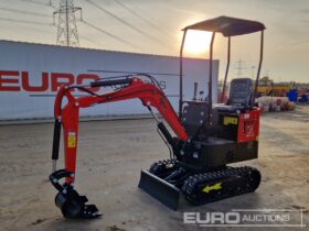 Unused 2024 JPC HT12 Micro Excavators For Auction: Leeds – 5th, 6th, 7th & 8th March 2025 @ 8:00am