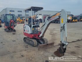 2021 Takeuchi TB216 Mini Excavators For Auction: Leeds – 5th, 6th, 7th & 8th March 2025 @ 8:00am full