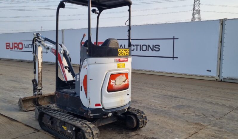 2021 Bobcat E17Z Mini Excavators For Auction: Leeds – 5th, 6th, 7th & 8th March 2025 @ 8:00am full